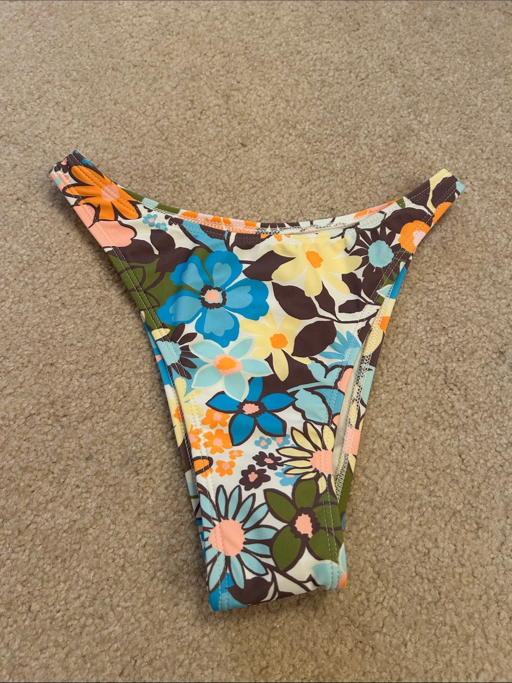 Floral Bikini Bottom - Multicolor